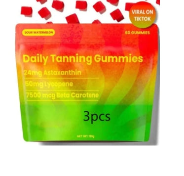 Sun-Kissed Glow Tanning Gummies – 60 Tablets