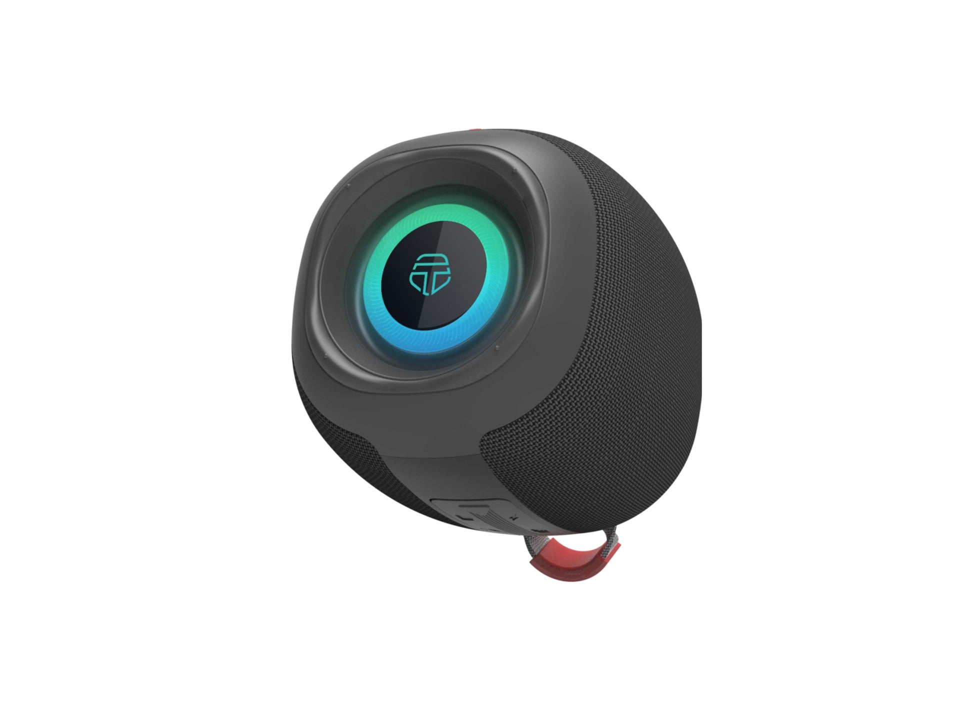 Techancy Altifalante Sem Fios Bluetooth Versão 5.3 TH2638, Suporte TWS/TF/AUX, Luz Ambiente Led Rgb De 7 Cores