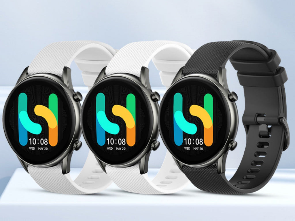 Techancy Pulseira De Relógio Inteligente Preta De 22mm KC2120, Compatível Com Samsung Galaxy Watch/Huawei Watch