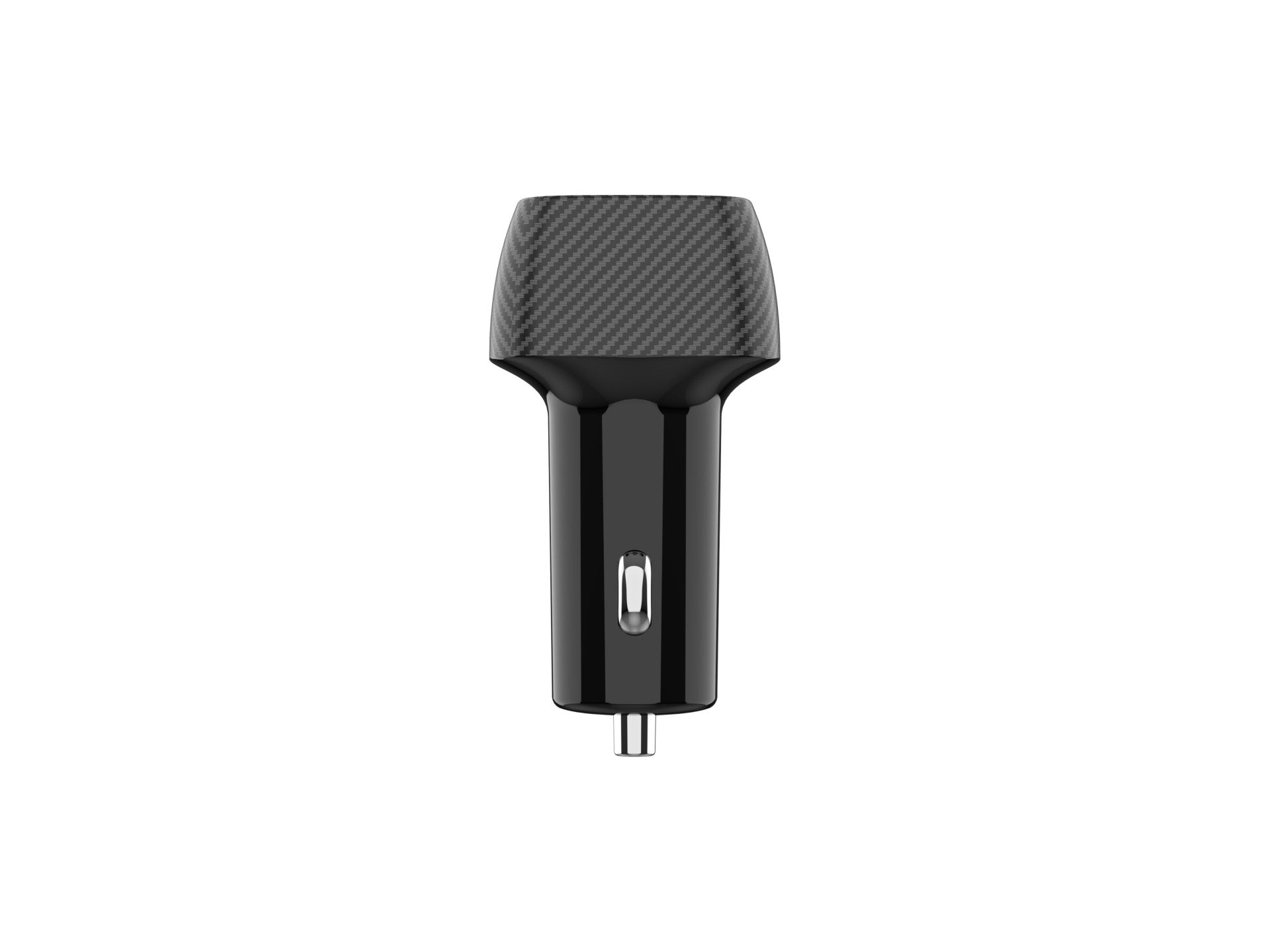 Techancy Carregador Deautomóvel48w  TC6432, Carregamento Rápido Pd3.0 De Porta Dupla Usb-A+Usb-C, Preto