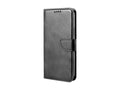 Capa flip em couro para telemóvel com 3 ranhuras para cartões, KX5600, função suporte e proteção contra quedas, compatível com iPhone 7/8 Plus, Preto