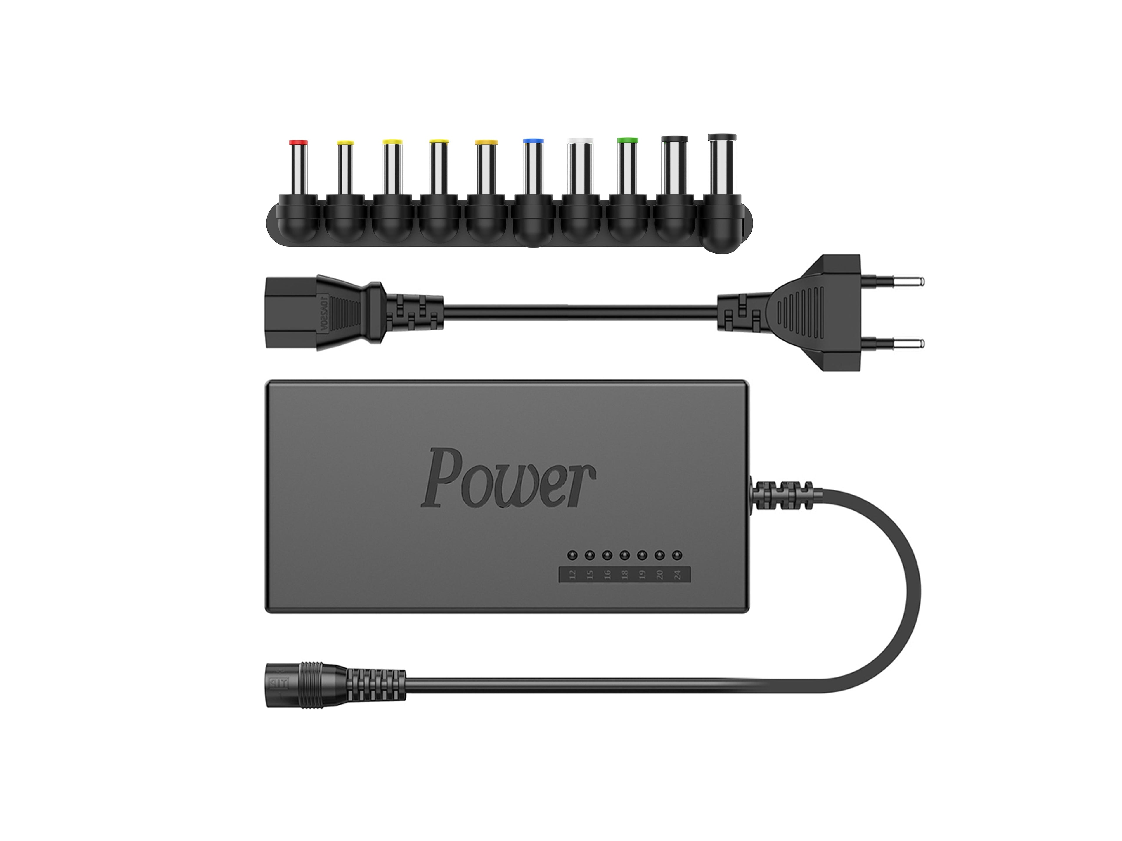 Techancy Carregador Portátil Universal De 135 W TL7343, Adaptador De Computador Para Várias Marcas De Computadores Portáteis